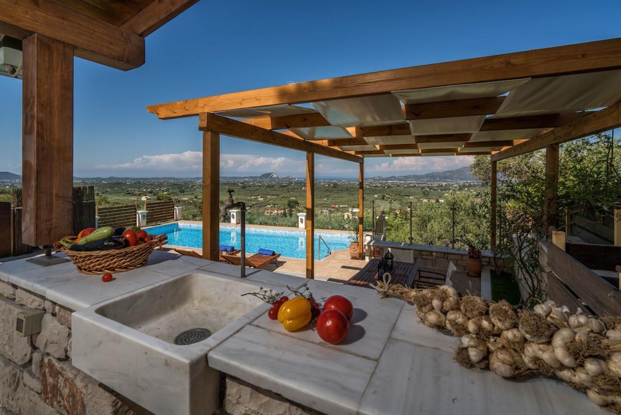Villa Clairy Mouzakion  Экстерьер фото