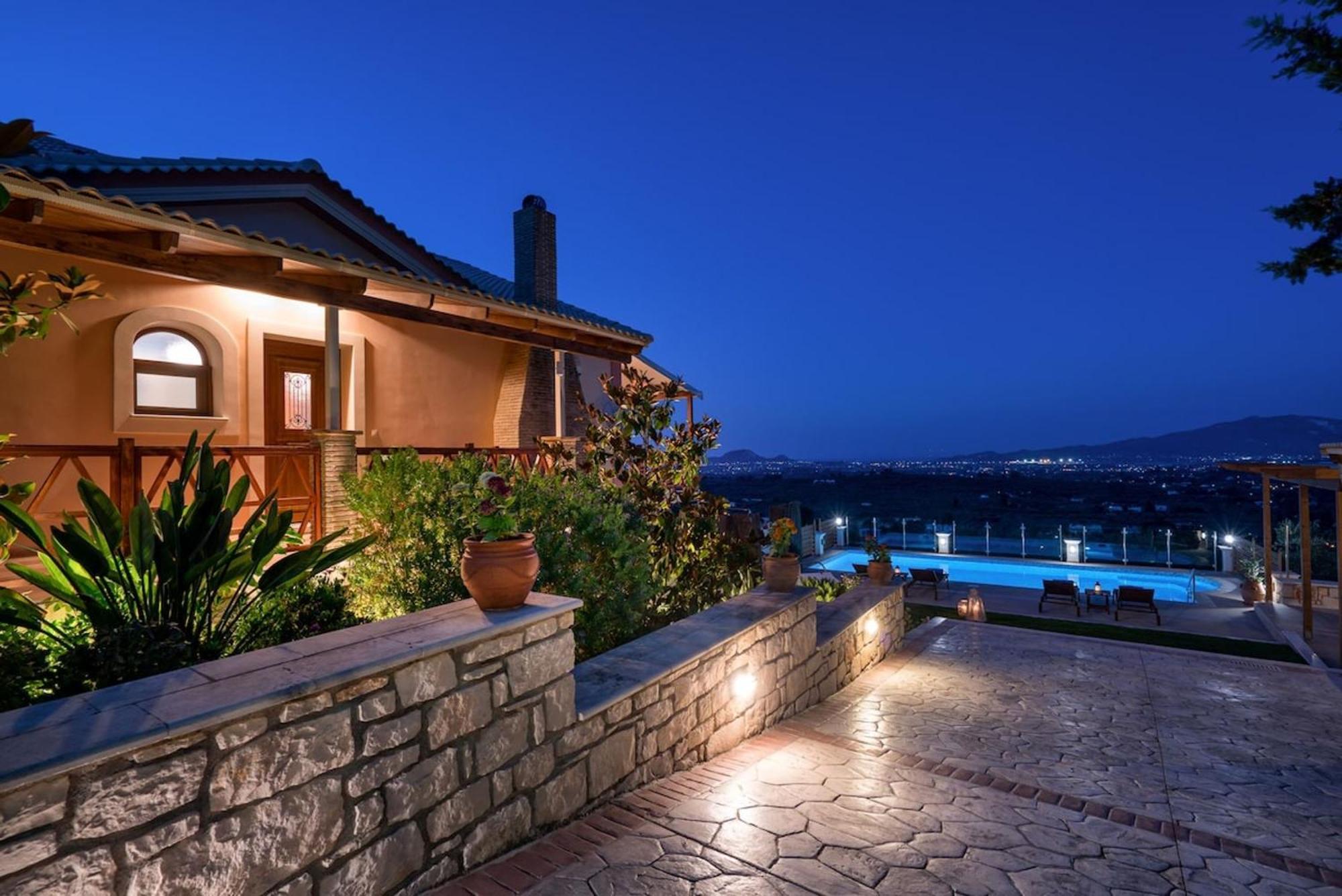 Villa Clairy Mouzakion  Экстерьер фото